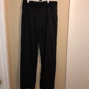 Prana summit yoga pants women blk sz XL tall